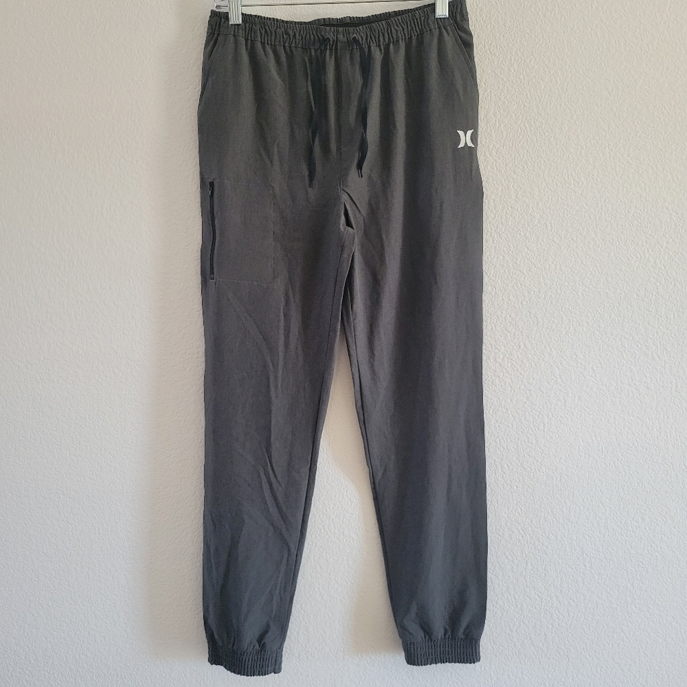 Hurley Phantom Golf Joggers Kids boys size Large Gray stretch Quick Dry Golf